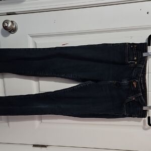Brand- BIG STAR. Size- 28R. Color- Denim, Dark Wash.